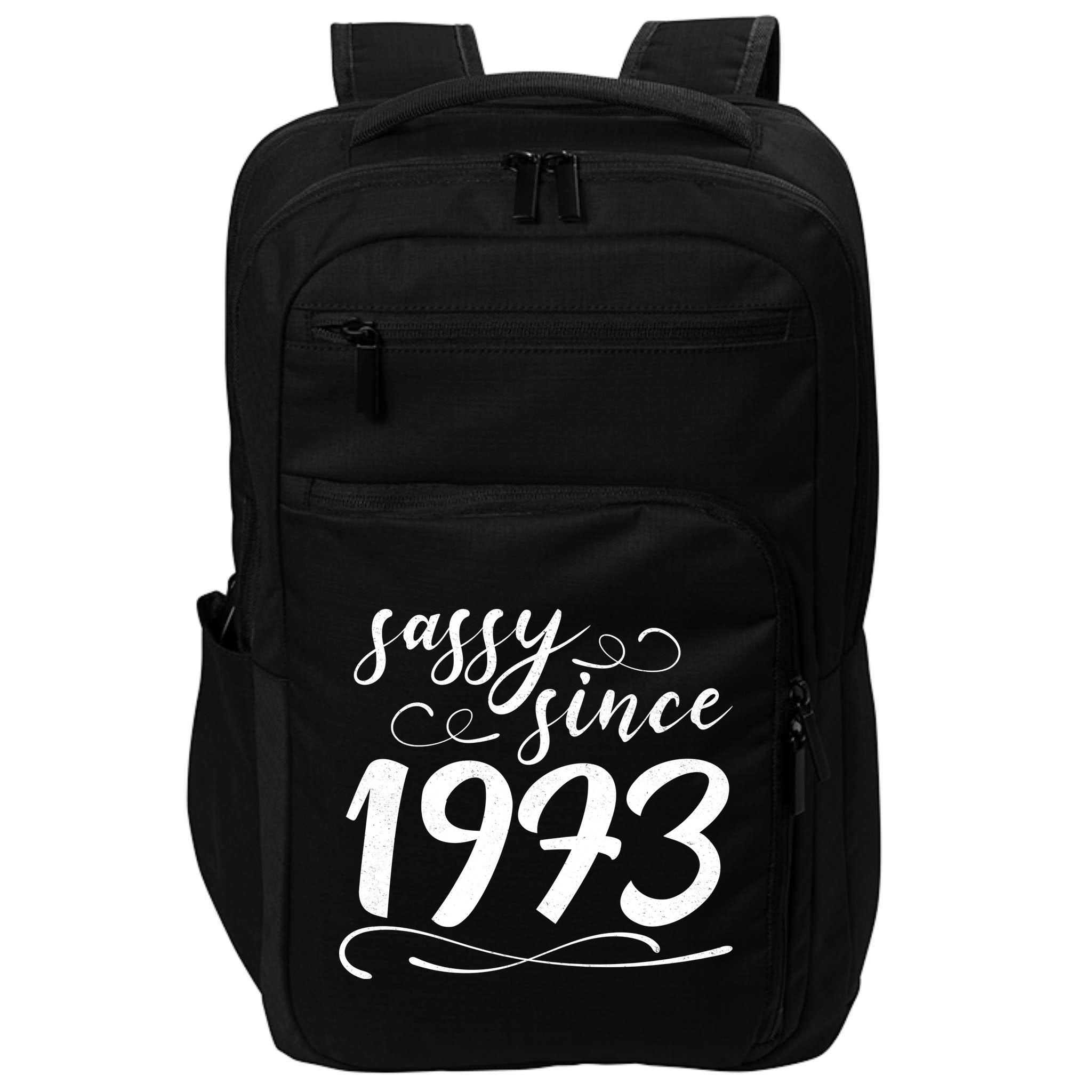Sassy Since 1973 Birthday 50th Birthday Impact Tech Backpack