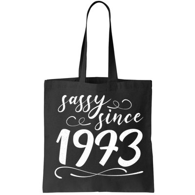 Sassy Since 1973 Birthday 50th Birthday Bag