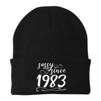 Sassy Since 1983 Birthday 40th Birthday Beanie