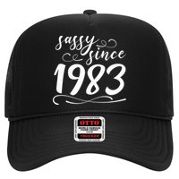 Sassy Since 1983 Birthday 40th Birthday Trucker Hat