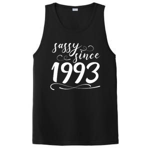 Sassy Since 1993 Birthday 30th Birthday PosiCharge Competitor Tank