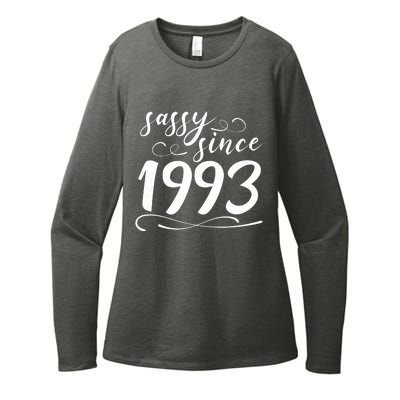 Sassy Since 1993 Birthday 30th Birthday Womens CVC Long Sleeve Shirt