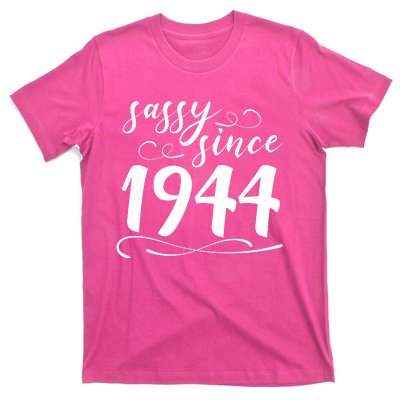 Sassy Since 1944 Birthday 80th Birthday T-Shirt