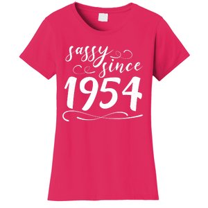 Sassy Since 1954 Birthday 70th Birthday Women's T-Shirt