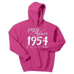 Sassy Since 1954 Birthday 70th Birthday Kids Hoodie