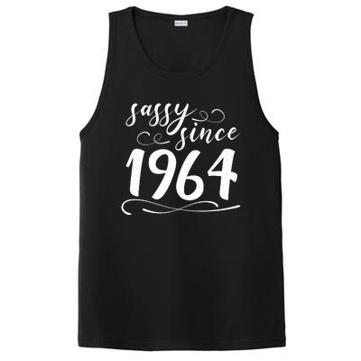 Sassy Since 1964 Birthday 60th Birthday PosiCharge Competitor Tank