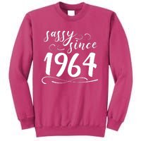 Sassy Since 1964 Birthday 60th Birthday Sweatshirt