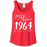 Sassy Since 1964 Birthday 60th Birthday Ladies Essential Tank