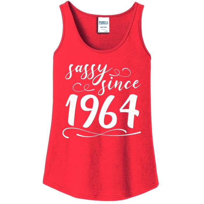 Sassy Since 1964 Birthday 60th Birthday Ladies Essential Tank