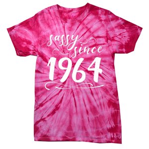 Sassy Since 1964 Birthday 60th Birthday Tie-Dye T-Shirt