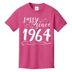 Sassy Since 1964 Birthday 60th Birthday Kids T-Shirt