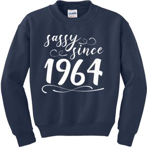 Sassy Since 1964 Birthday 60th Birthday Kids Sweatshirt