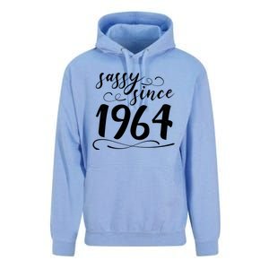 Sassy Since 1964 Birthday 60th Birthday Unisex Surf Hoodie