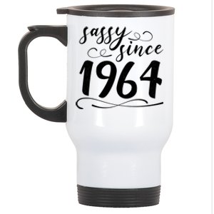 Sassy Since 1964 Birthday 60th Birthday Stainless Steel Travel Mug