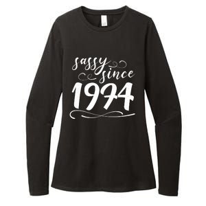 Sassy Since 1974 Birthday 50th Birthday Womens CVC Long Sleeve Shirt