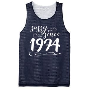 Sassy Since 1974 Birthday 50th Birthday Mesh Reversible Basketball Jersey Tank