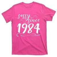 Sassy Since 1984 Birthday 40th Birthday T-Shirt