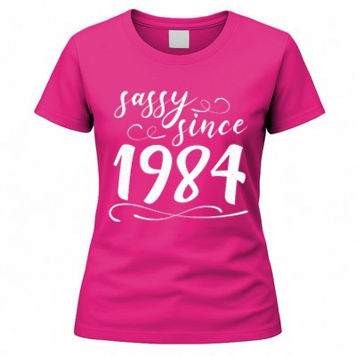 Sassy Since 1984 Birthday 40th Birthday Women's T-Shirt