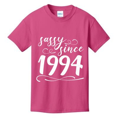 Sassy Since 1994 Birthday 30th Birthday Kids T-Shirt