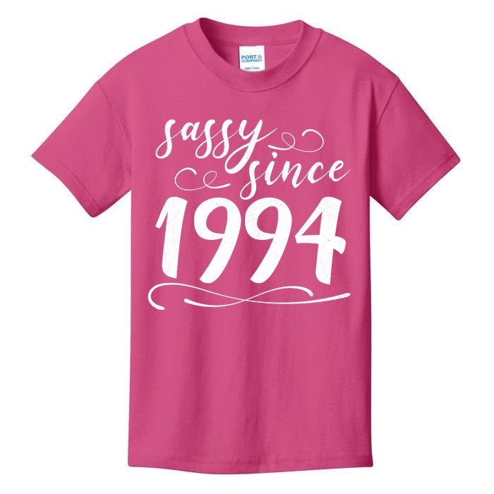 Sassy Since 1994 Birthday 30th Birthday Kids T-Shirt