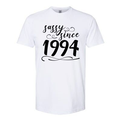 Sassy Since 1994 Birthday 30th Birthday Softstyle CVC T-Shirt