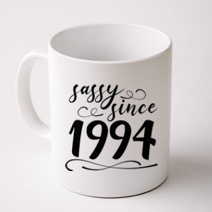 Sassy Since 1994 Birthday 30th Birthday Coffee Mug