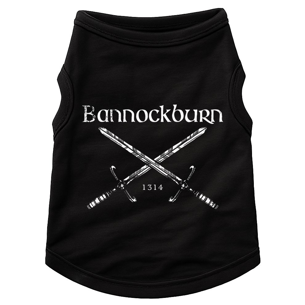 Scotland Souvenir 1314 Battle Of Bannockburn Scottish Doggie Tank