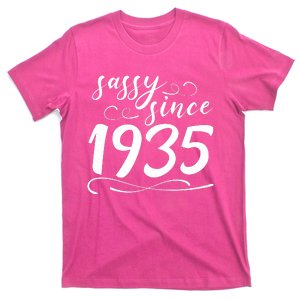 Sassy Since 1935 Birthday 90th Birthday T-Shirt