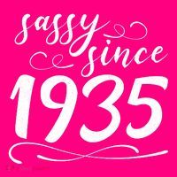 Sassy Since 1935 Birthday 90th Birthday Premium T-Shirt