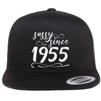 Sassy Since 1955 Birthday 70th Birthday Flatbill Hat