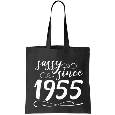 Sassy Since 1955 Birthday 70th Birthday Bag