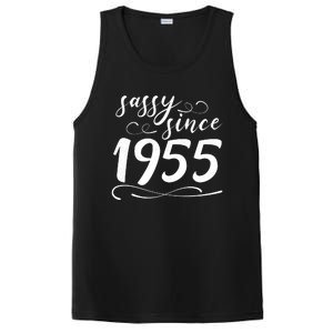 Sassy Since 1955 Birthday 70th Birthday PosiCharge Competitor Tank