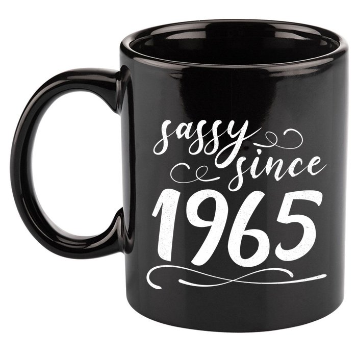 Sassy Since 1965 Birthday 60th Birthday 11oz C Handle Ceramic Mug