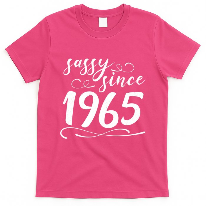 Sassy Since 1965 Birthday 60th Birthday T-Shirt