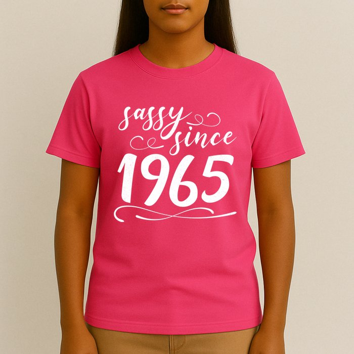 Sassy Since 1965 Birthday 60th Birthday T-Shirt