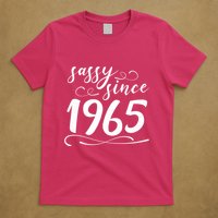 Sassy Since 1965 Birthday 60th Birthday T-Shirt
