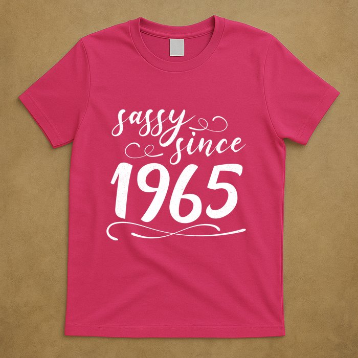Sassy Since 1965 Birthday 60th Birthday T-Shirt