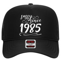 Sassy Since 1985 Birthday 40th Birthday Trucker Hat