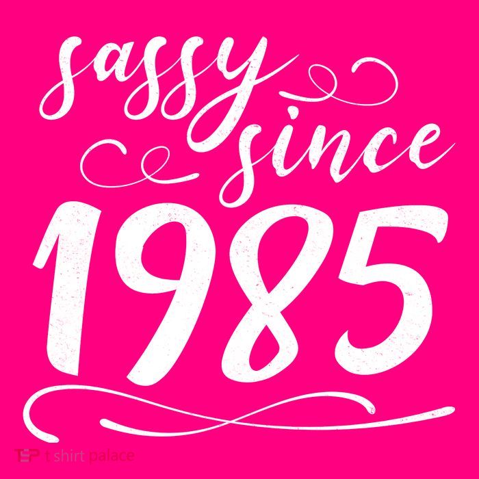 Sassy Since 1985 Birthday 40th Birthday Kids T-Shirt