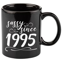 Sassy Since 1995 Birthday 30th Birthday 11oz C Handle Ceramic Mug
