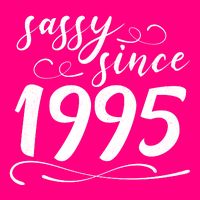 Sassy Since 1995 Birthday 30th Birthday 16 in Basic Backpack