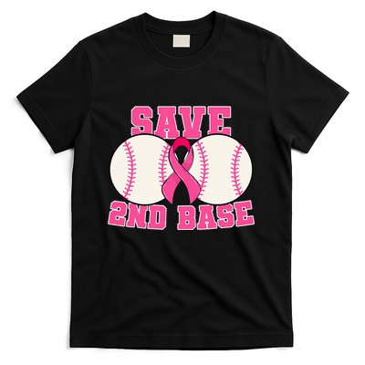 Save Second 2nd Base Breast Cancer Survivor T-Shirt