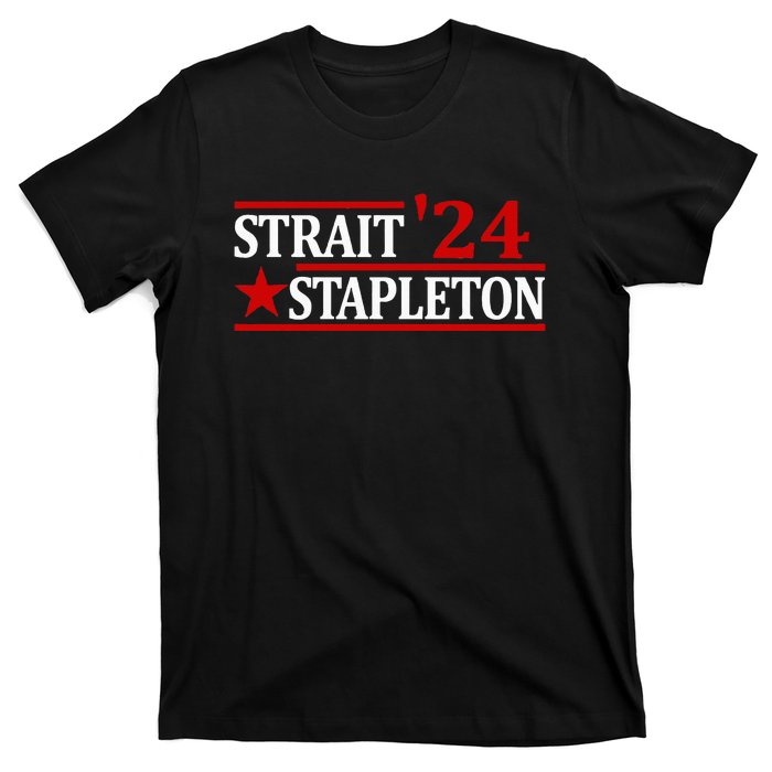 S.T.A.P.L..E.T.O.N S.T.R.A.I.T 24 Retro Country Cowboy Western T-Shirt