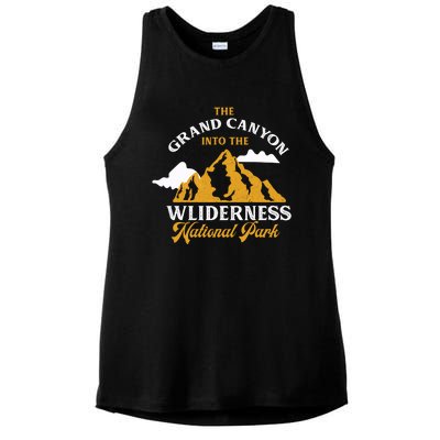 Grand Canyon National Park Ladies PosiCharge Tri-Blend Wicking Tank