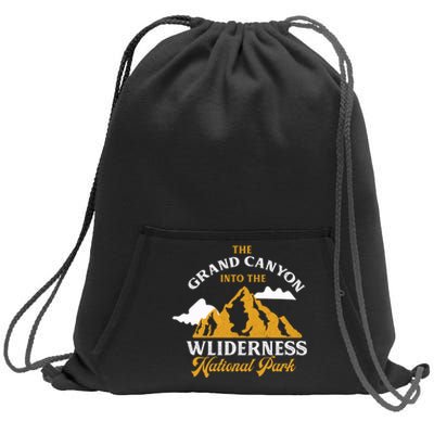 Grand Canyon National Park Sweatshirt Cinch Pack Bag