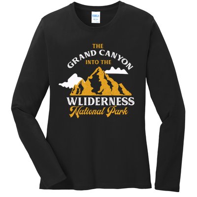 Grand Canyon National Park Ladies Long Sleeve Shirt