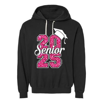 Student Senior 2025 Class Of 2025 Graduate College Meaningful Gift Garment-Dyed Fleece Hoodie