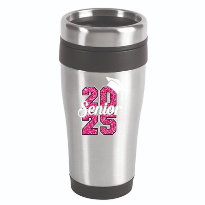 Student Senior 2025 Class Of 2025 Graduate College Meaningful Gift 16oz Travel Tumbler