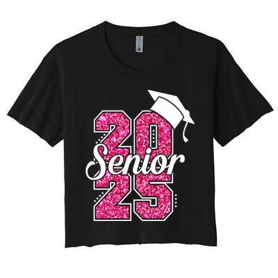 Student Senior 2025 Class Of 2025 Graduate College Meaningful Gift Crop Top