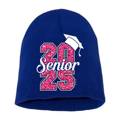 Student Senior 2025 Class Of 2025 Graduate College Meaningful Gift Short Acrylic Beanie